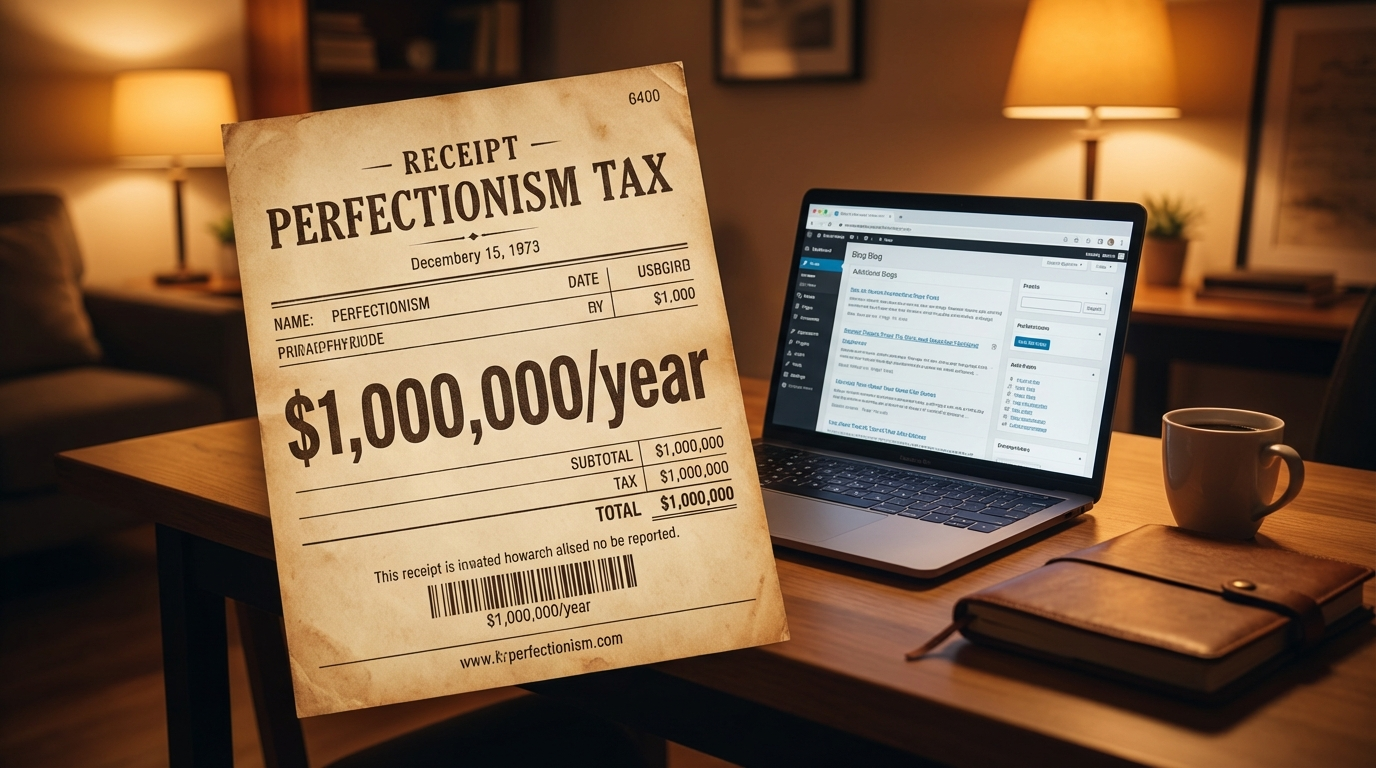 The Perfectionism Tax: How “Getting Ready” Is Costing You $40K/Year